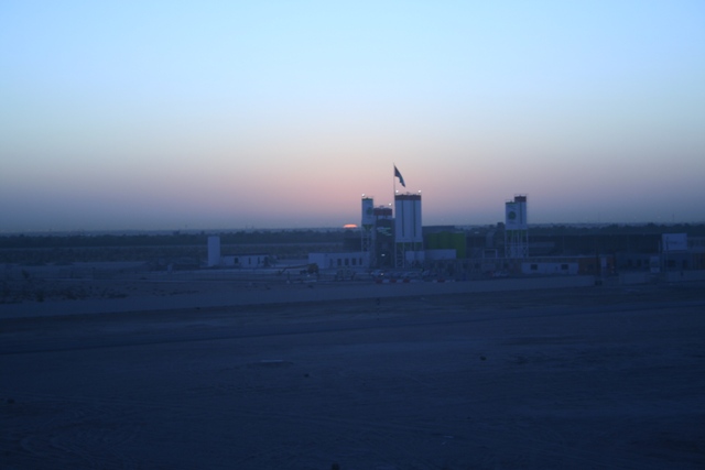 Abu Dhabi Winter Solstice sunrise